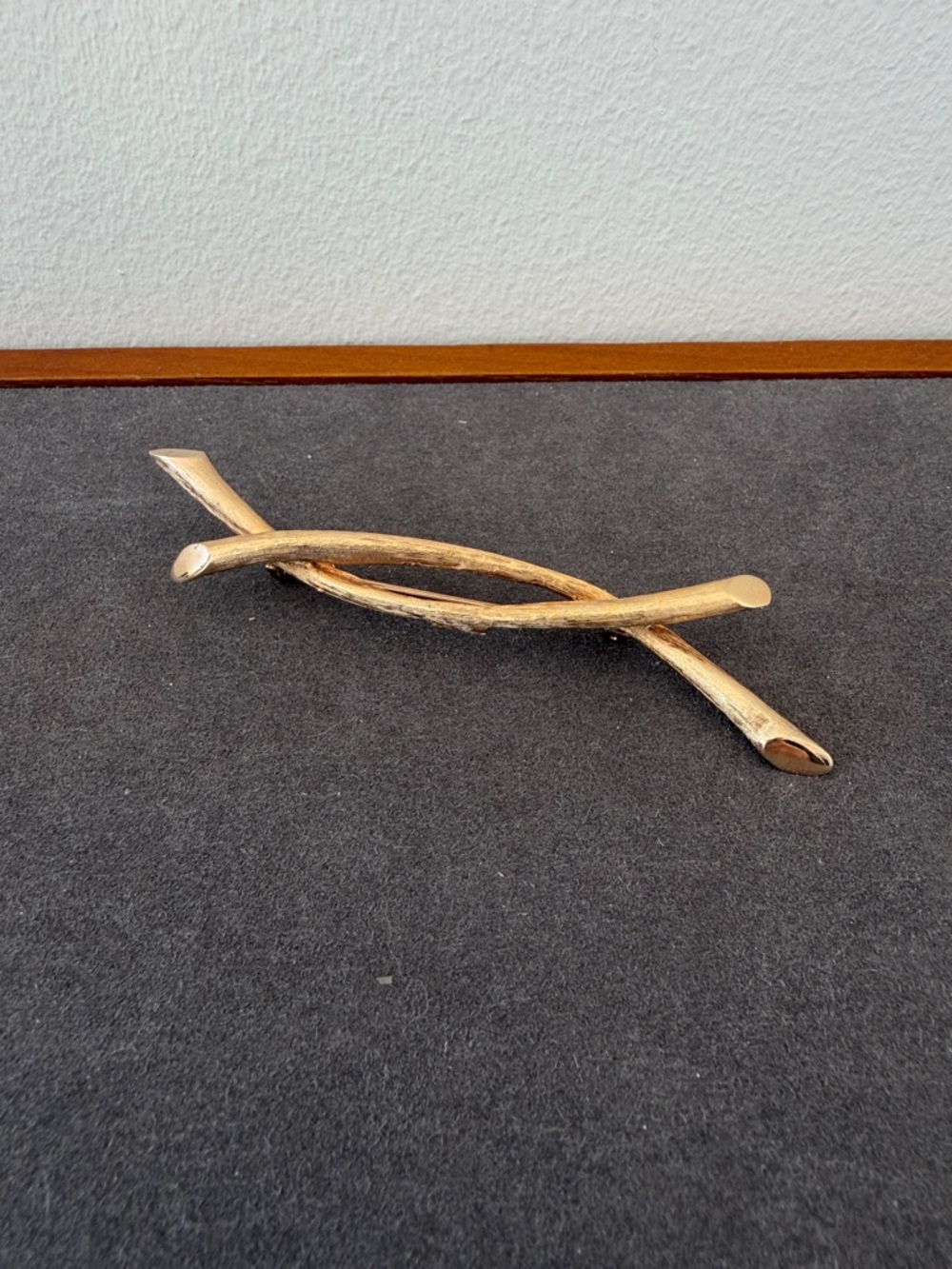 Vintage Judy Lee Gold Tone Branch Brooch